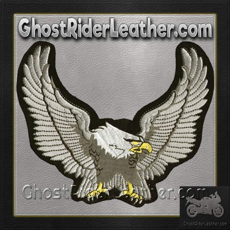 Silver Eagle with Wingspan Patch / SKU GRL-PAT-C214-DL