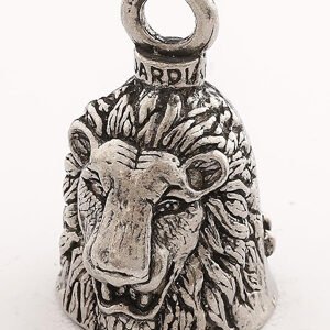 Lion - Pewter - Motorcycle Guardian Bell® - Made In USA - GB-LION-DS