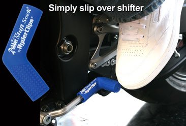 Rubber Shift Sock - Blue - Motorcycle Accessories - RSS-BLUE-DS