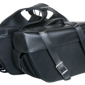 Saddlebags - PVC - Zip Off Bags - Slanted - Motorcycle Luggage - DS321-DS
