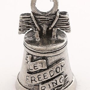 Liberty Bell - Let Freedom Ring - Pewter - Motorcycle Guardian Bell® - Made In USA - SKU GB-LIBERTY-DS