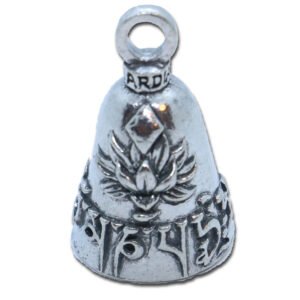 Lotus - Pewter - Motorcycle Guardian Bell® - Made In USA - SKU GB-LOTUS-DS