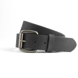 Men's Leather Belt in Choice of Black or Brown | FIMB16000-FM