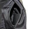 Leather Motorcycle Vest - Men's - Distressed Brown - 10 Pocket - MV310-12-DL