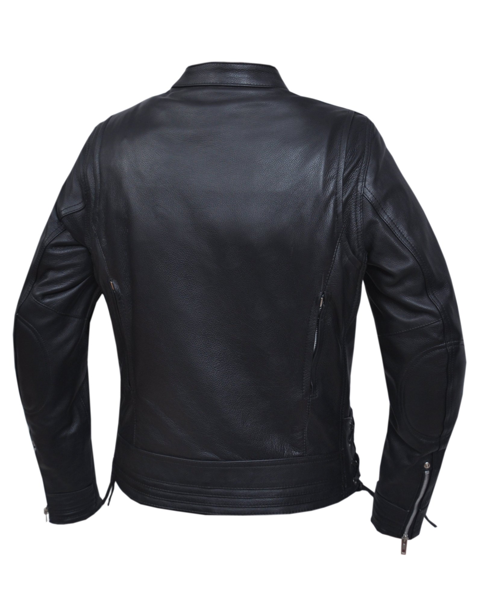 Leather Motorcycle Jacket - Women's - Racer - 6801-PL-UN