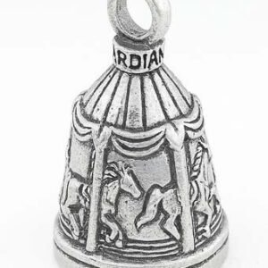 Carousel - Pewter - Motorcycle Guardian Bell - Made In USA - SKU GB-CAROUSEL-DS