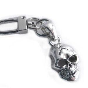 Clip On - Skull XL - Add To Your Wallet Chain and More - K-SKULLXL-DS