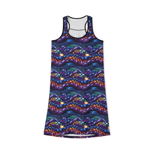 Diamond Abstract - Small Print - Multi Colors - Women's Racerback Dress (AOP)