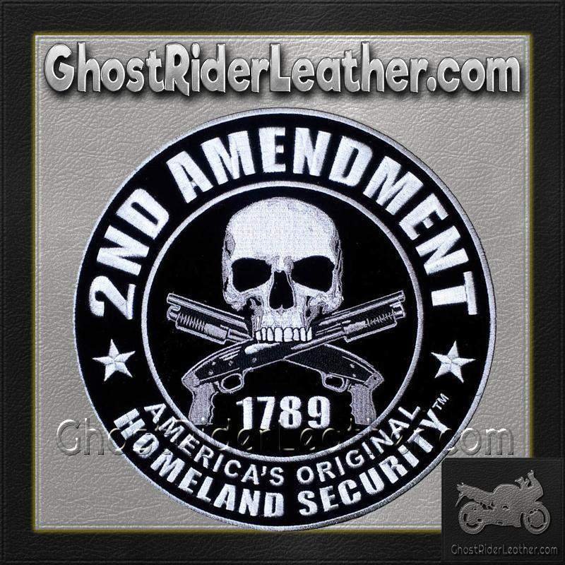 2nd Amendment Original Homeland Security - Vest Patch - PPA5957-HI