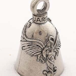 Praying Angel - Pewter - Motorcycle Guardian Bell® - Made In USA - SKU GB-PRAYING-ANG-DS