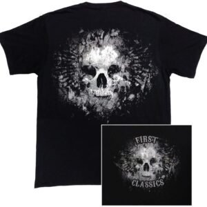 Grave Skull Reflective T-Shirt - SKU FIMTR003-FM