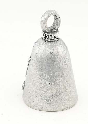 For God and Country - Pewter - Motorcycle Guardian Bell® - Made In USA - SKU GB-FOR-GOD-AND-C-DS